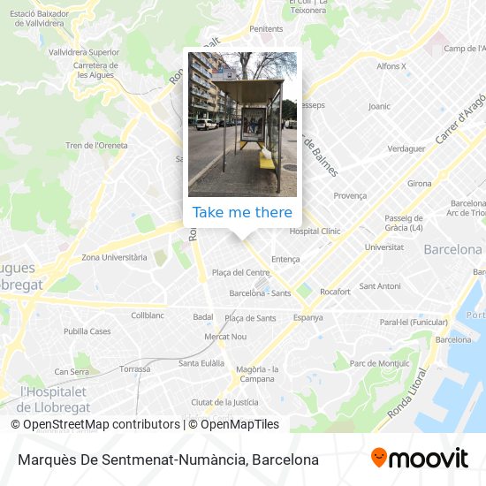 Marquès De Sentmenat-Numància map