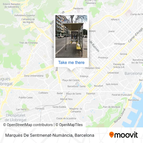 Marquès De Sentmenat-Numància map