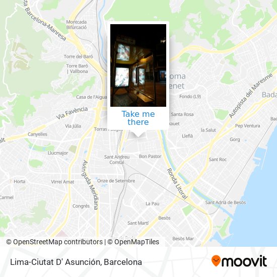 Lima-Ciutat D' Asunción map