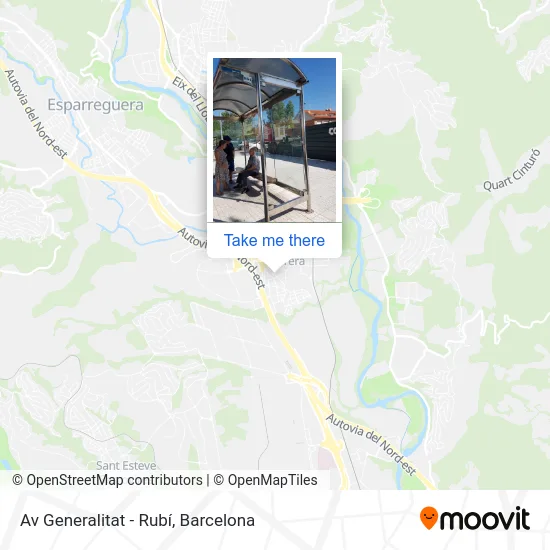 Av Generalitat - Rubí map