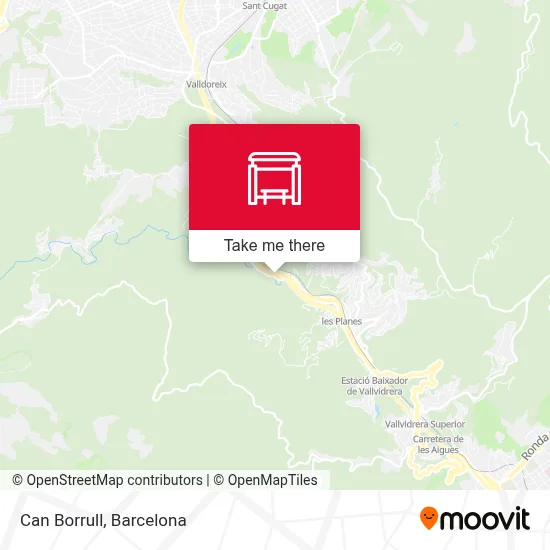 Can Borrull map