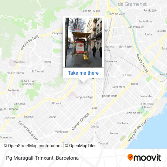 Pg Maragall-Trinxant map