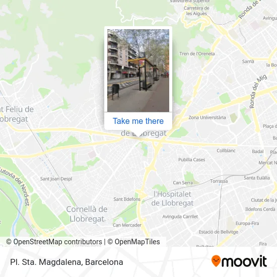 Pl. Sta. Magdalena map