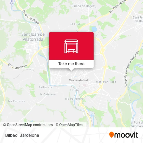 Bilbao map
