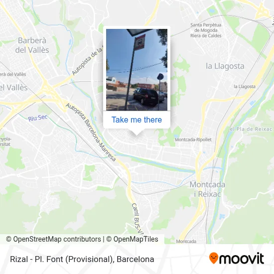 mapa Rizal - Pl. Font (Provisional)