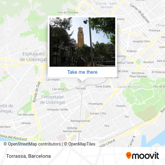 Torrassa map