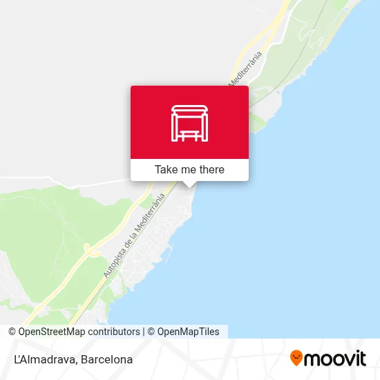 L'Almadrava map