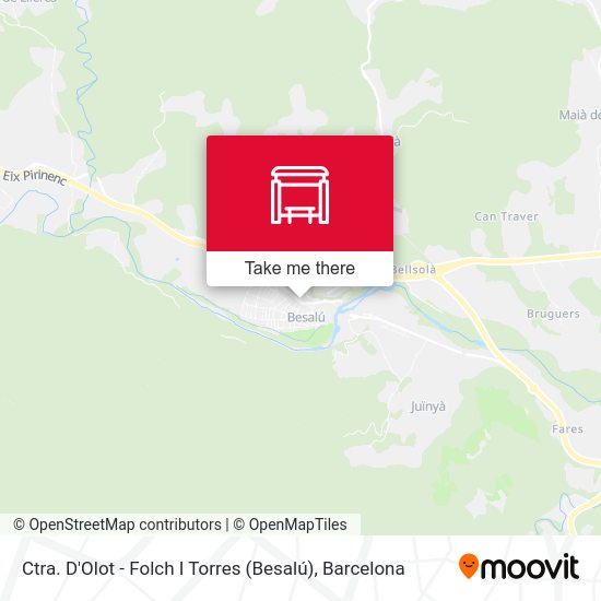 Ctra. D'Olot - Folch I Torres (Besalú) map