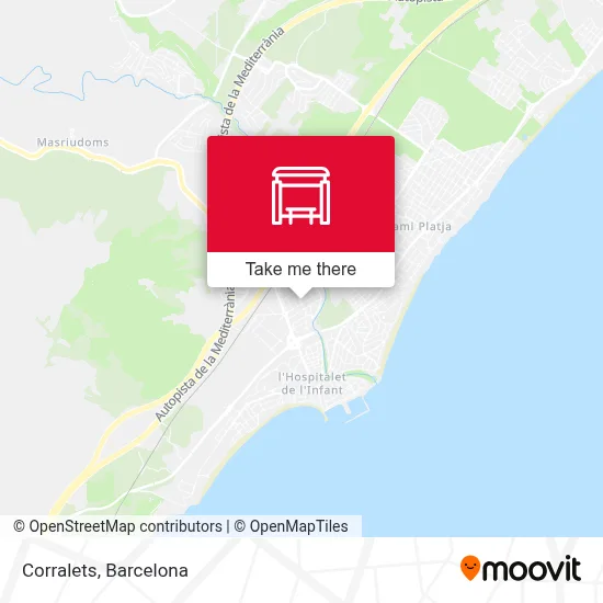 Corralets map