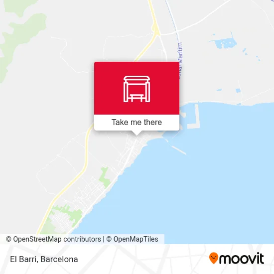 El Barri map