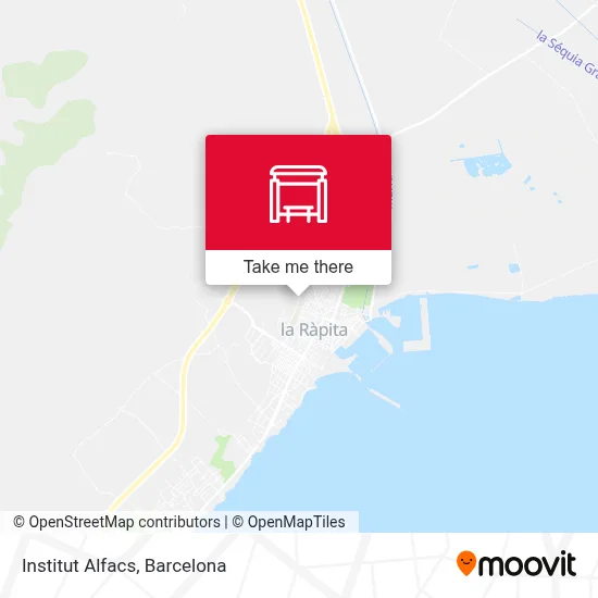 Institut Alfacs map