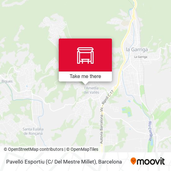 Pavelló Esportiu (C/ Del Mestre Millet) map