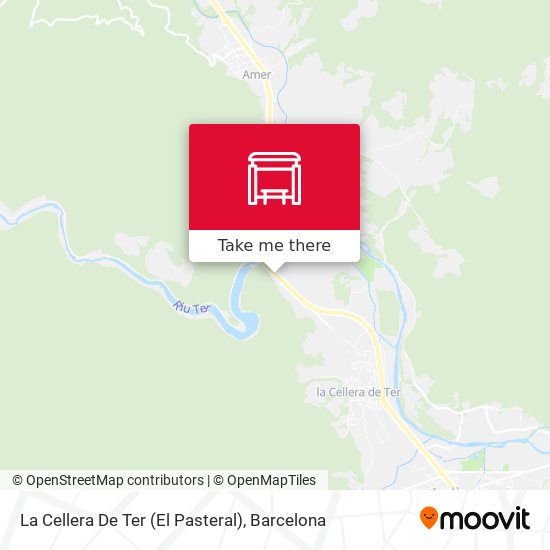 La Cellera De Ter (El Pasteral) map