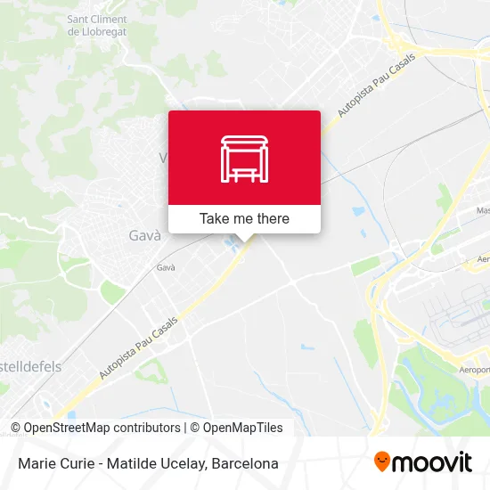 Marie Curie - Matilde Ucelay map