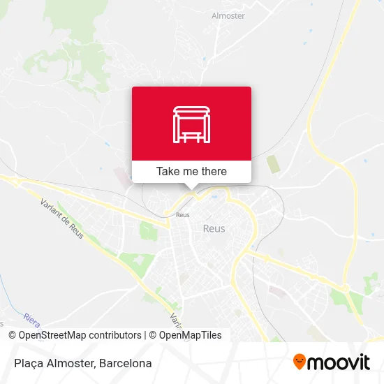Plaça Almoster map