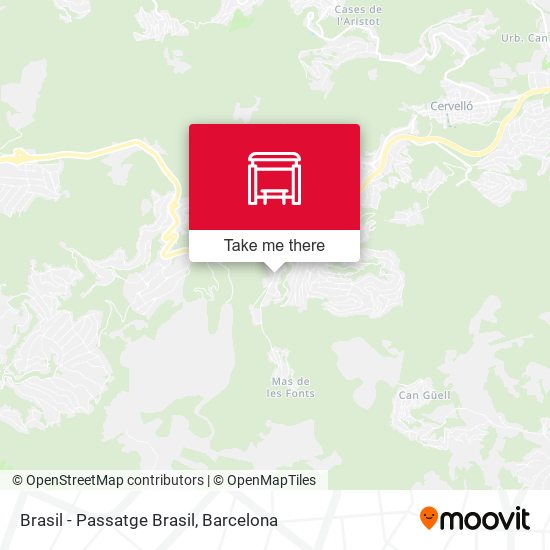 Brasil - Passatge Brasil map