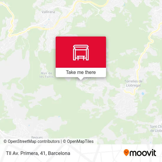 Tll Av. Primera, 41 map