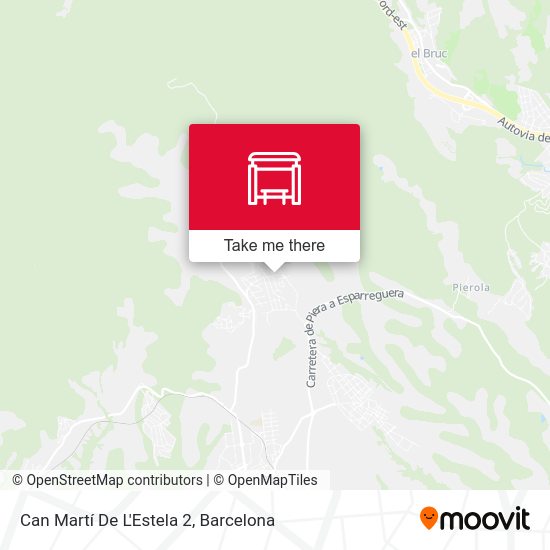 Can Martí De L'Estela 2 map