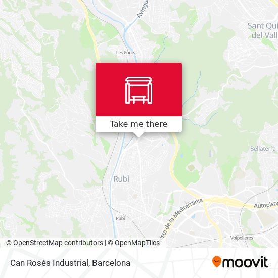 Can Rosés Industrial map