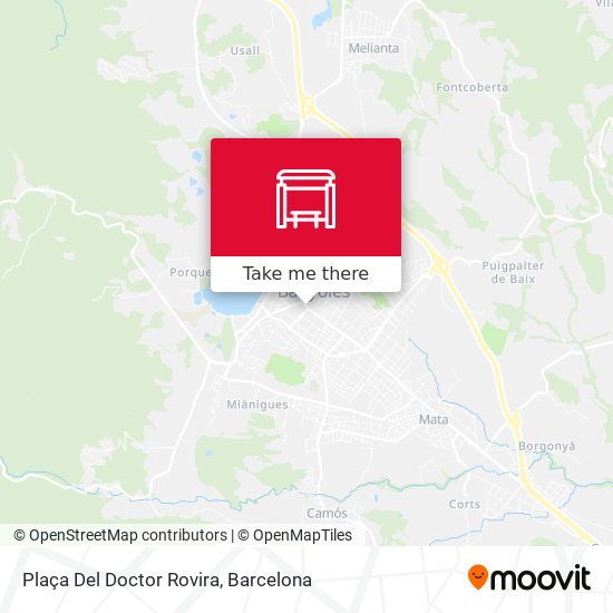 Plaça Del Doctor Rovira map