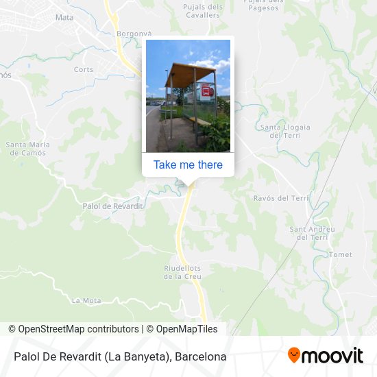 Palol De Revardit (La Banyeta) map