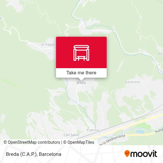 Breda (C.A.P.) map