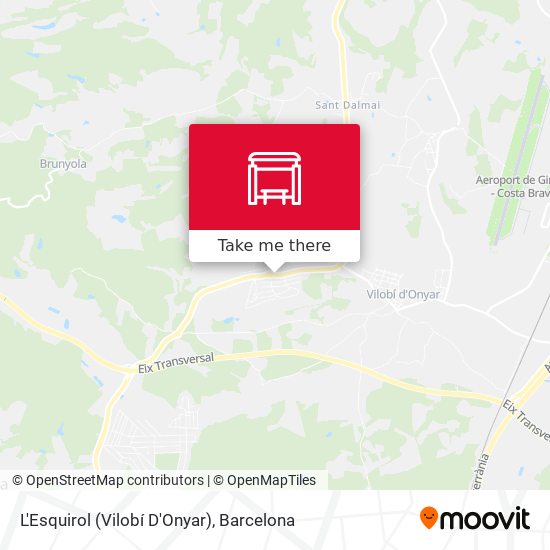 L'Esquirol (Vilobí D'Onyar) map