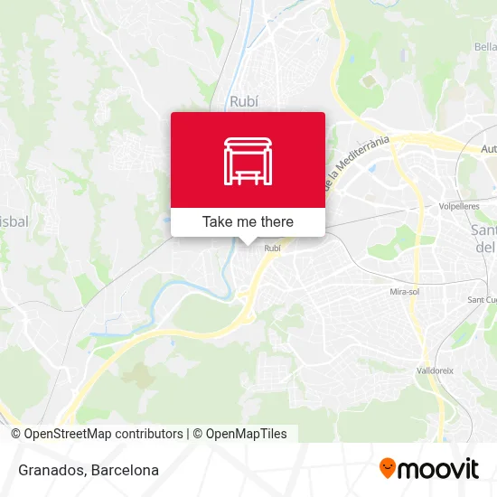 Granados map
