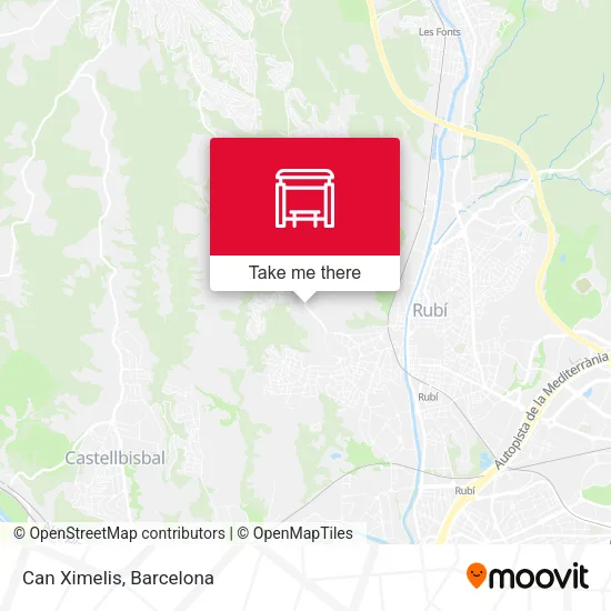 Can Ximelis map