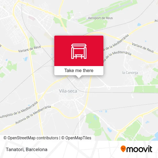 Tanatori map