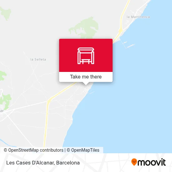 Les Cases D'Alcanar map