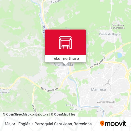 Major - Església Parroquial Sant Joan map