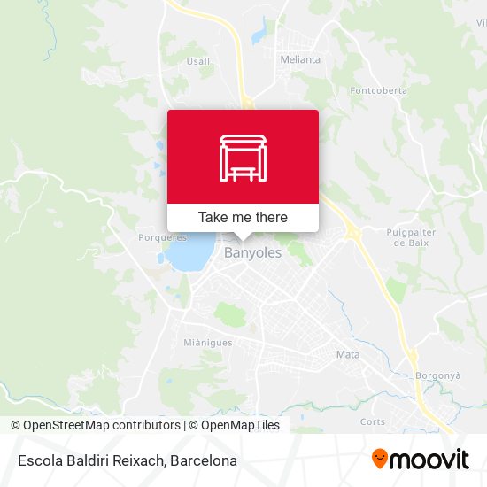 Escola Baldiri Reixach map