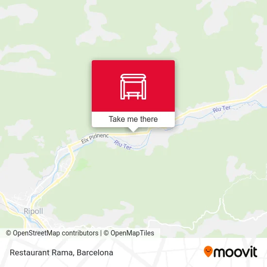 Restaurant Rama map