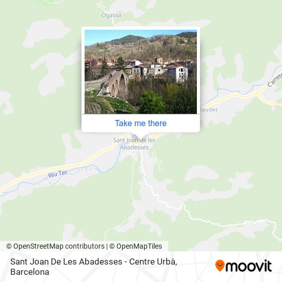 Sant Joan De Les Abadesses - Centre Urbà map