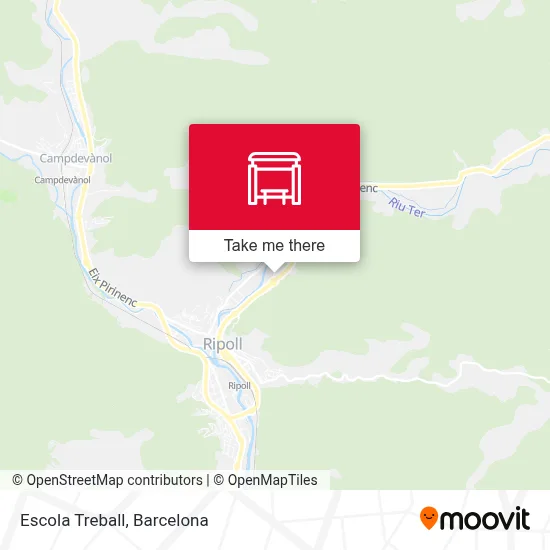 Escola Treball map