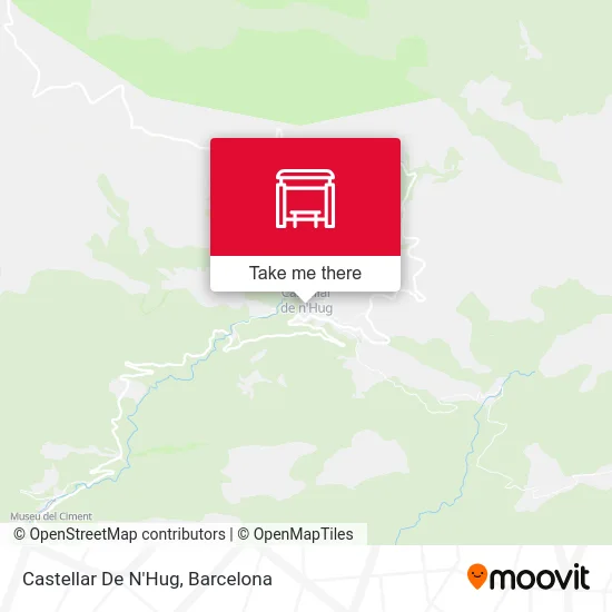 Castellar De N'Hug map