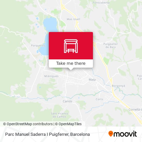 Parc Manuel Saderra I Puigferrer map