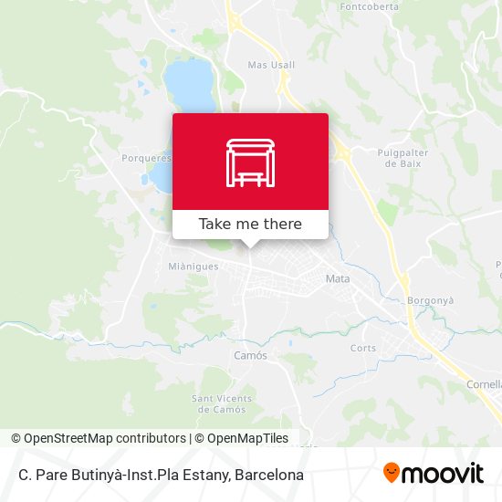 C. Pare Butinyà-Inst.Pla Estany map