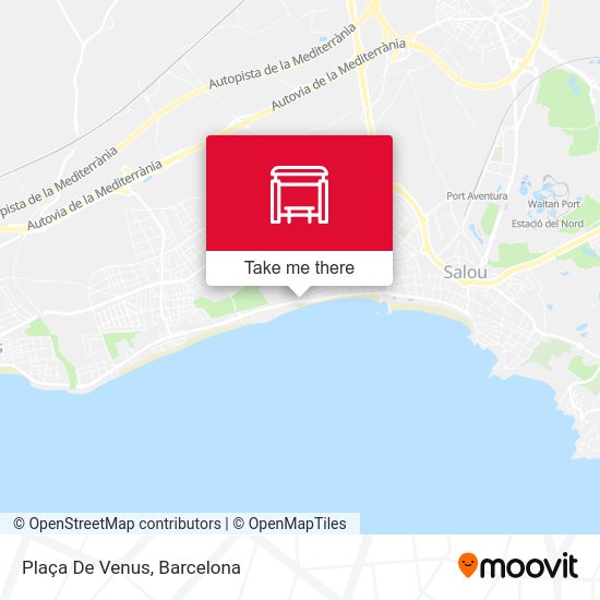 Plaça De Venus map