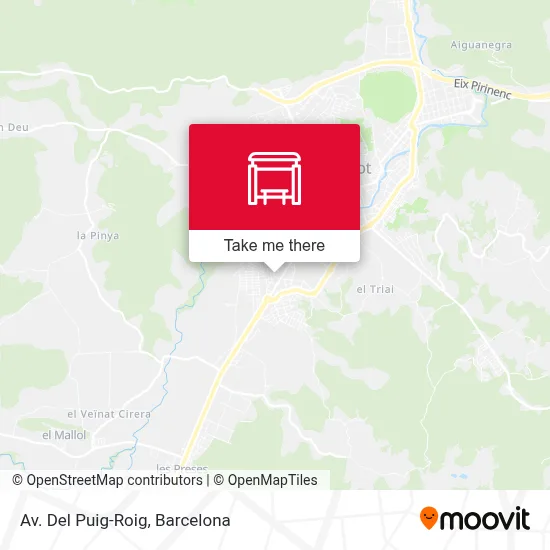 Av. Del Puig-Roig map