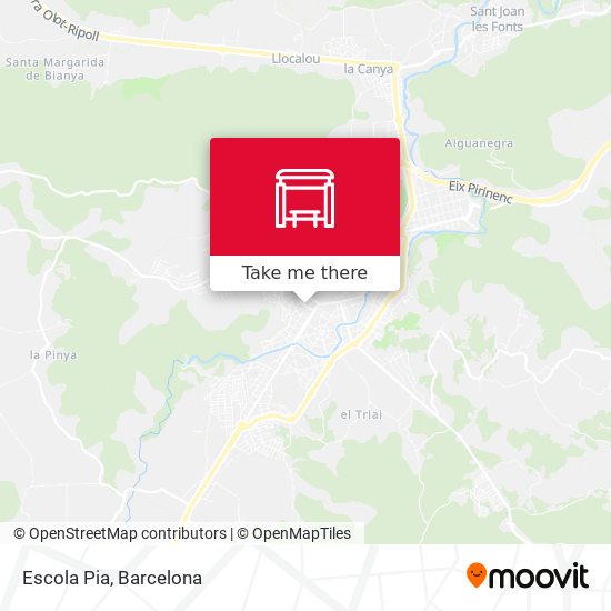 Escola Pia map