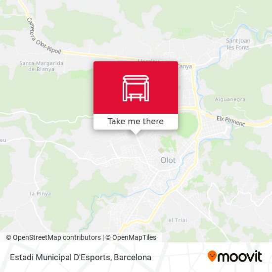 Estadi Municipal D'Esports map
