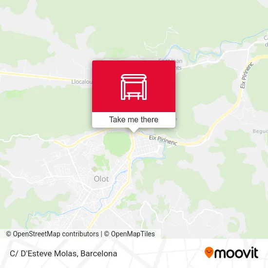 C/ D'Esteve Molas map