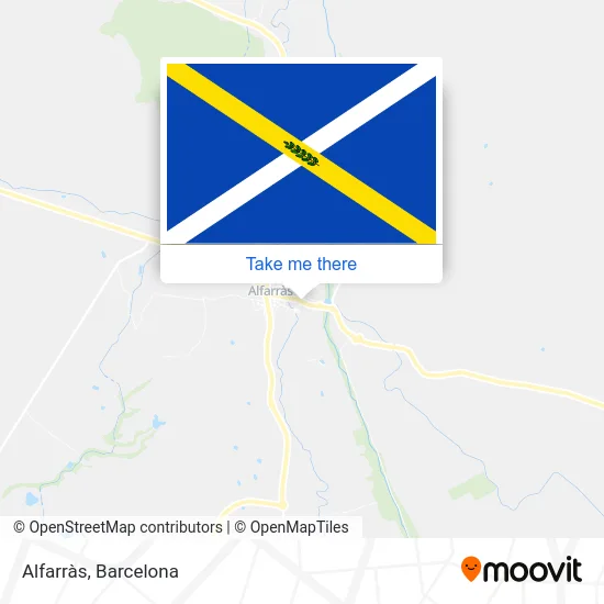 Alfarràs map