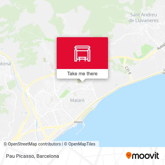 Pau Picasso map