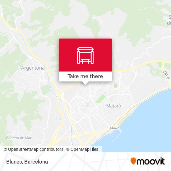 Blanes map