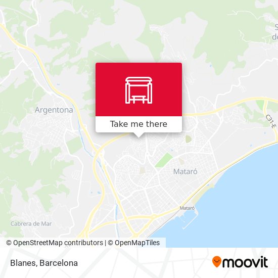 Blanes map