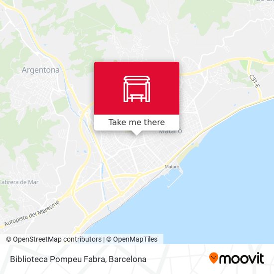 Biblioteca Pompeu Fabra map
