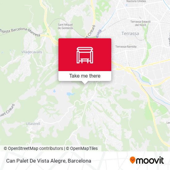 Can Palet De Vista Alegre map